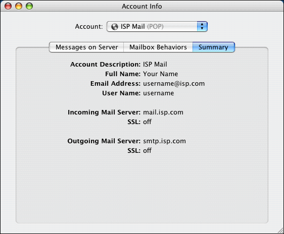 apple mail download headers only