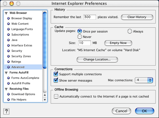 internet explorer 5.5 download for mac osx